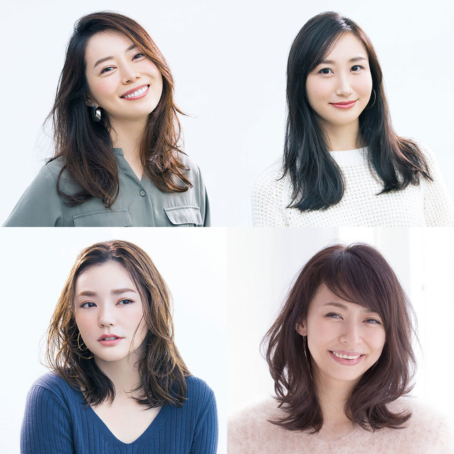 ナチュラルに華やか 40代のためのミディアムヘアスタイル月間ランキングtop10 Antenna アンテナ