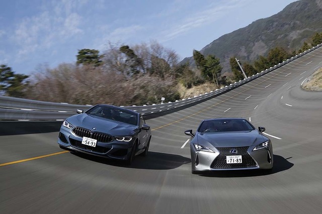 Bmw 850i Xdriveクーペ Vs レクサス Lc500h Lパッケージ 価値観の異なる日独クーペが真っ向勝負 清水和夫のdst 102 1 4 Antenna アンテナ