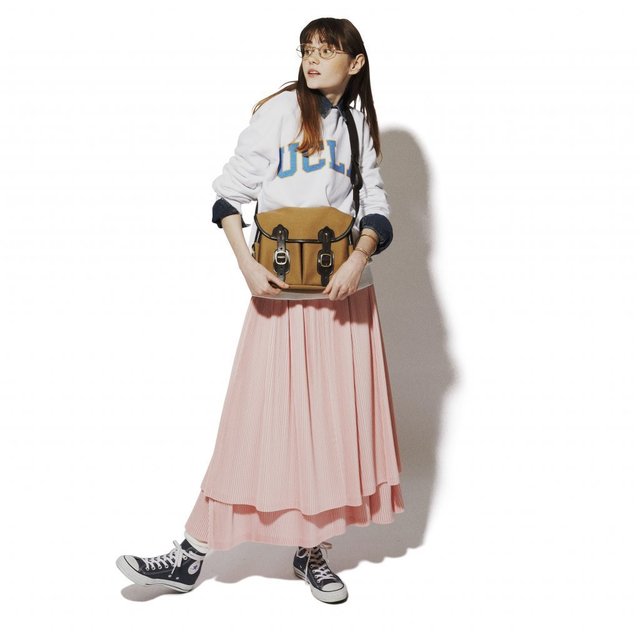 Fudgeガールの１週間 4 6 4 12のコーディネートをプレイバック Fudgeガールの着まわし１week Antenna アンテナ