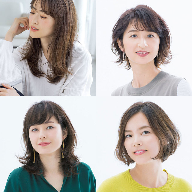 スタイリングもヘアカラーも充実 アラフォーのためのヘアスタイル月間ランキングtop10 Antenna アンテナ