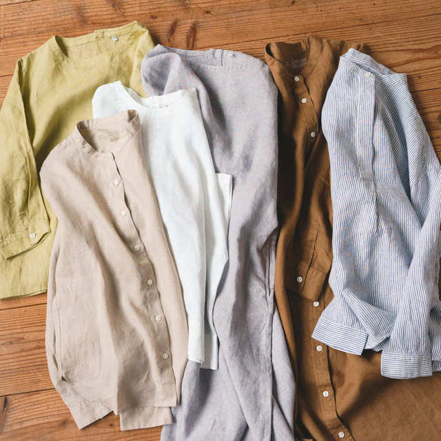 やっぱりリネンは 無印良品 でしょ 春新作ワンピ ブラウス6選 Antenna アンテナ