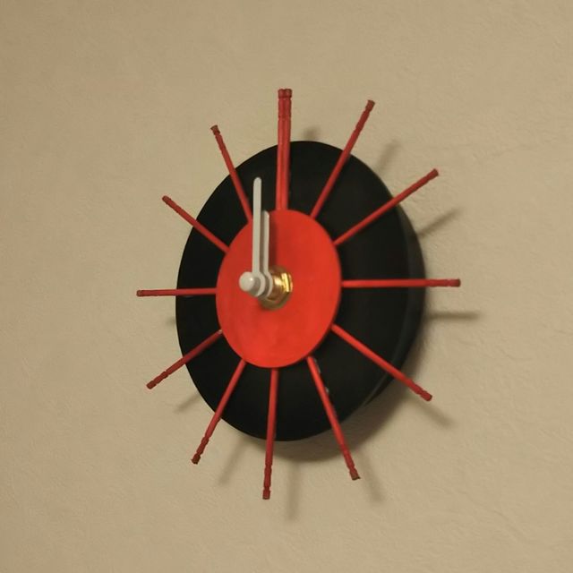 100均材料で時計を作る そのー２ Antenna アンテナ