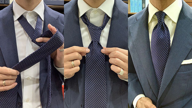 動画で解説 ネクタイのえくぼ ダブルディンプル って知ってる Antenna アンテナ