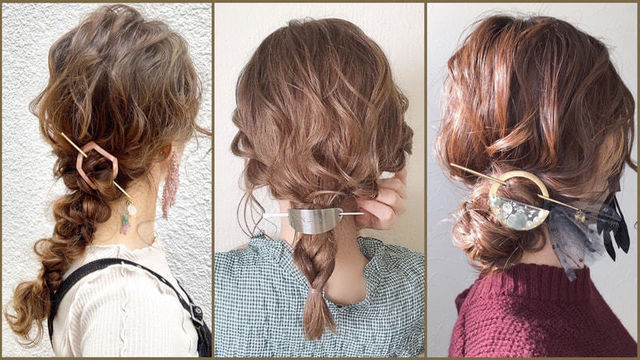 ワイヤーポニーの使い方 3分で旬のアレンジに大変身 最新ヘアアレンジを大公開 Antenna アンテナ