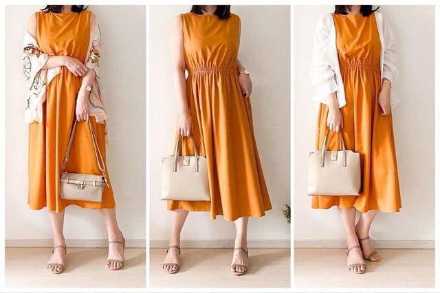 Gu細見えワンピが買い 1290円で叶える初夏の大人コーデ Antenna アンテナ