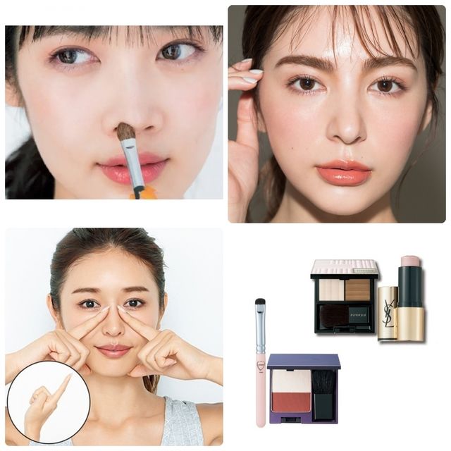 愛らしさ抜群の 低い鼻 をもっと美人に すっと通った鼻筋が叶うメイクやマッサージまとめ Antenna アンテナ