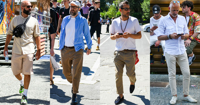 チノパンコーデ 夏編 季節感あふれる注目の着こなし アイテムを紹介 Antenna アンテナ