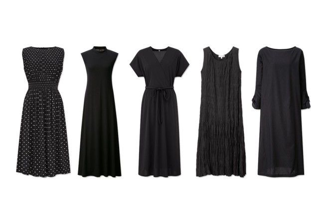 高見え 華奢見え必至 ユニクロ きれいめ黒ワンピースが夏コーデにも超使える Antenna アンテナ