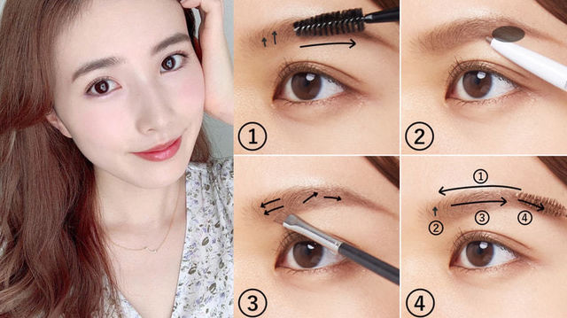 初心者向け 平行眉の描き方 整え方講座 韓国風に仕上げるコツもレクチャー Antenna アンテナ