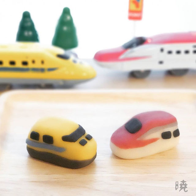 職人ワザ光る練り切りキャラアート プラレールおしりたんていミニオンなど Antenna アンテナ