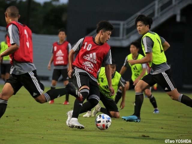 質の向上 アピールへ U 16日本代表候補が3チームに分かれて 巴戦 実施 Antenna アンテナ