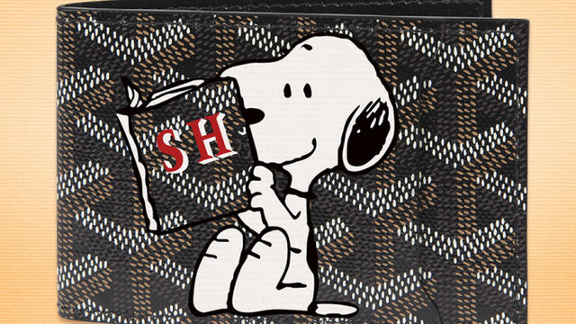 ゴヤール 本を読む スヌーピーのマーカージュバッグ 小物 阪急うめだ本店に期間限定で登場 Antenna アンテナ