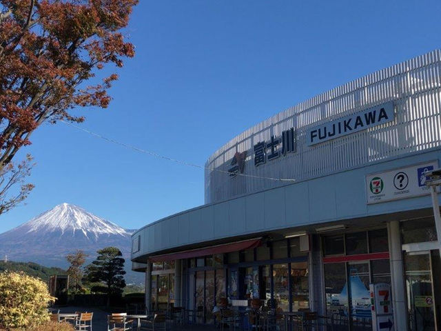 スタバからの絶景 富士川サービスエリア下り は小さいながら面白いお土産が沢山のsa Antenna アンテナ