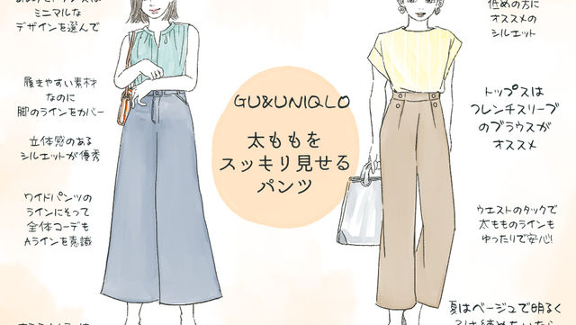 ユニクロ Gu 1290円以下 着やせ高見え絶大 夏の最新tシャツコーデ イラスト 文 角佑宇子 Ananweb マガジンハウス Antenna アンテナ