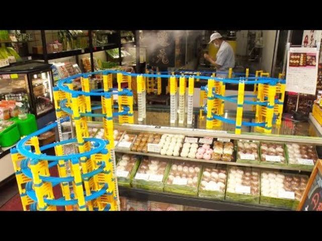 車載カメラ 熱海の温泉まんじゅう屋さんでプラレールを走らせてみた Plarail In Atami Onsen Manju Store Camera Car Pov Antenna アンテナ