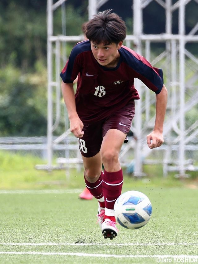 Ryukei Cup U 18 個でシュート連発 2年生の注目ストライカー 京都橘fw木原励 4枚 Antenna アンテナ