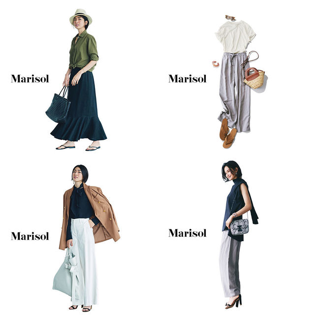 大人の甘辛リラクシングコーデから上品キレイ目なゆるパンツコーデまで アラフォーの１週間コーデ Antenna アンテナ