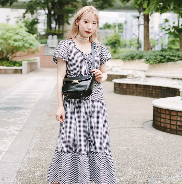 Today S Mersnap 1枚でキマる 大人女子のギンガムチェックのワンピースコーデ Antenna アンテナ Today S Mersnap 1枚でキマる 大人女子のギンガムチェックのワンピースコーデ Antenna アンテナ