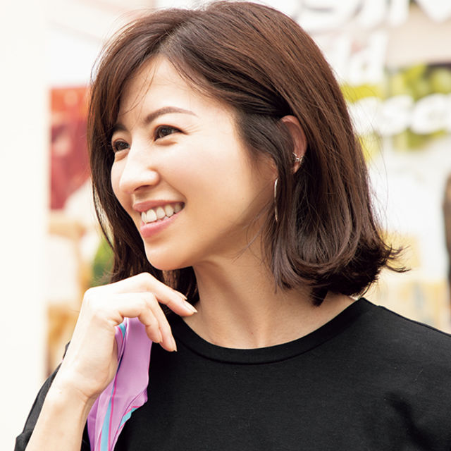 40代の年最新髪型 マスク対応 遠目からも美人見えな換気ヘア ミディアムヘア Antenna アンテナ