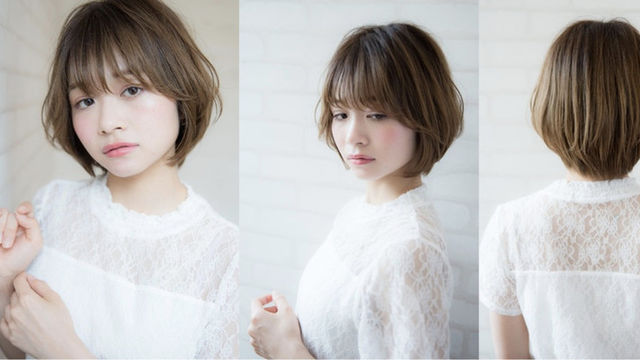 40代の年最新髪型 ひし形ショートで小顔効果 ショートヘア Antenna アンテナ