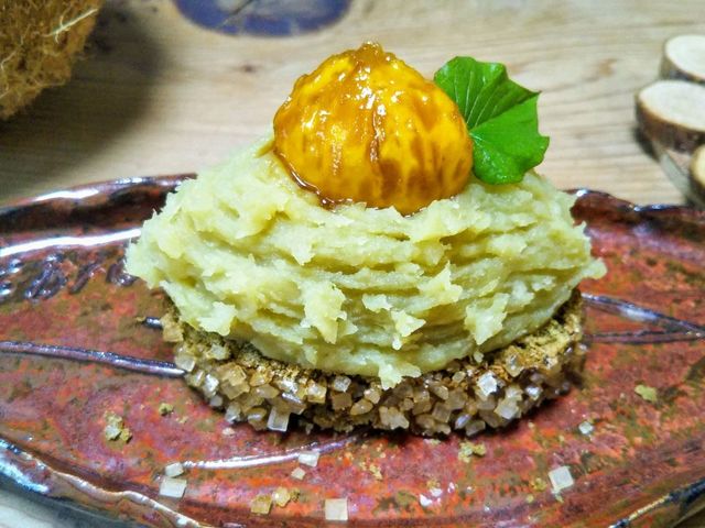 和スイーツ 梅酒のマロングラッセ添え Antenna アンテナ