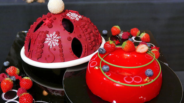 クリスマスケーキ17 ３万円の贅沢ケーキも パレスホテルの華やかスイーツ７種 Antenna アンテナ