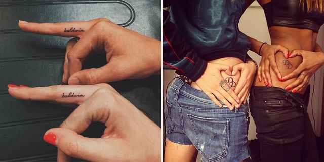 絆の証に 仲良しセレブが入れた お揃いタトゥー 14 Antenna アンテナ