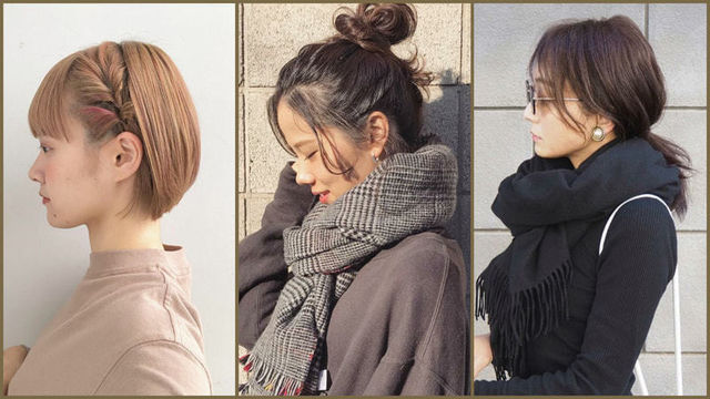 マフラーのとき髪型どうしてる 長さ別におすすめアレンジをお届け Antenna アンテナ