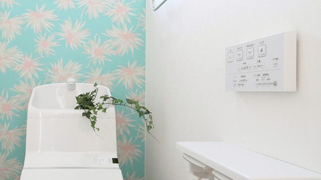 トイレに北欧壁紙 フィンレイソン Antenna アンテナ