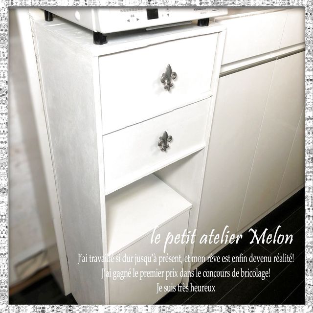 Diy隙間ピッタリ収納棚 レジ袋 トースター 米びつ置き場を確保 Antenna アンテナ