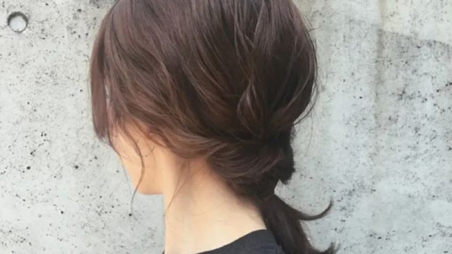 簡単まとめ髪 ゴム1本あればできる おしゃれミディアムヘアアレンジ 5選 Antenna アンテナ