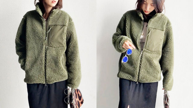 3990円で可愛くあったか ユニクロ防風ボアジャケットが買い Antenna アンテナ