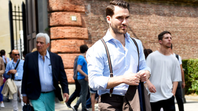 ピンクシャツ メンズコーデ特集 色合わせの妙で洒脱に仕上げた着こなし シャツブランドを紹介 Antenna アンテナ