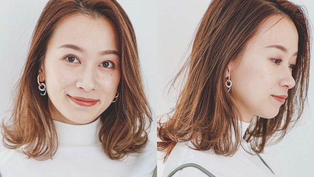 大人ミディアムヘアは無造作パーマでおしゃれヘアに早変わり Antenna アンテナ