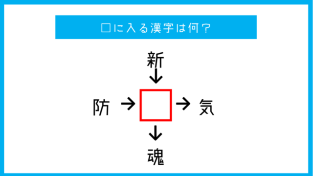 漢字足し算クイズ 次の式でできる二字熟語は何 Antenna アンテナ