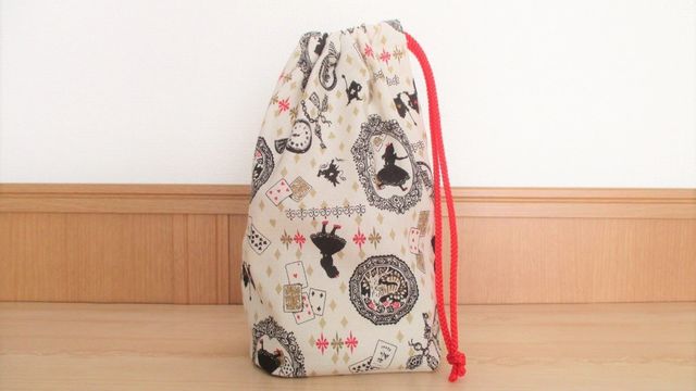 はぎれdeミニミニ巾着 小物入れに便利 Antenna アンテナ