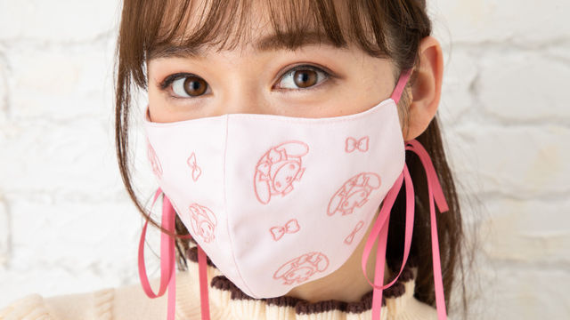 マスクをさりげなく可愛く ユニクロ サンリオコラボのキュートなマスクが新発売 Antenna アンテナ