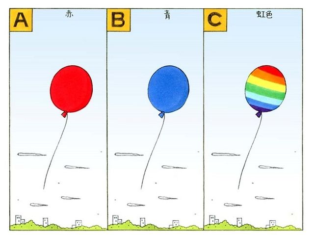 心理テスト 空に風船が浮かんでいます その風船は何色だった Antenna アンテナ