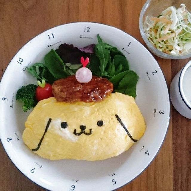 サンリオ ポムポムプリンのハンバーグオムライス Antenna アンテナ