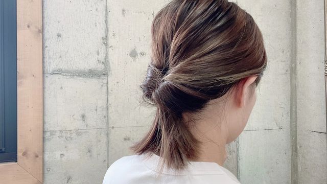 落ちてくる髪が邪魔 を解決 短めボブでもできる 簡単ひとつ結びアレンジ 5選 Antenna アンテナ