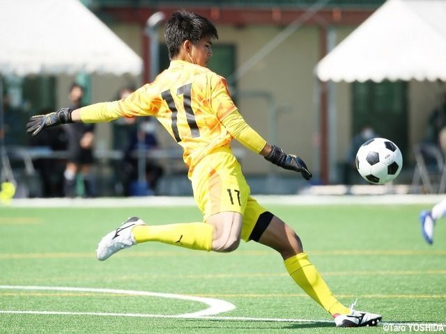 Mom3401 神村学園gk前納侑世 2年 指揮官 初めて見ました のビッグセーブで九州準決勝へ導く Antenna アンテナ