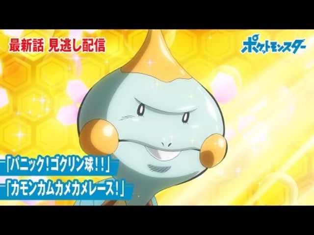 公式 アニメ ポケットモンスター 第58話 パニック ゴクリン球 カモンカムカメカメレース 期間限定配信 Antenna アンテナ