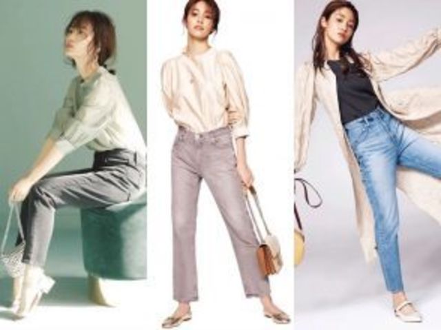 おしゃれな人はグレーやベージュも投入中 デニムパンツの春コーデ19選 21レディース Antenna アンテナ