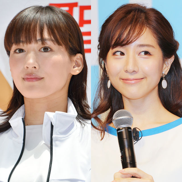 綾瀬はるかvs田中みな実 ノースリーブで揺れ揺れ の美バスト 頂上決戦 Antenna アンテナ