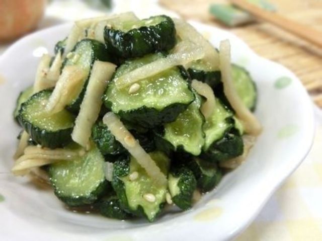 ポリポリ止まらない 干しきゅうりの生姜めんつゆ和え Antenna アンテナ