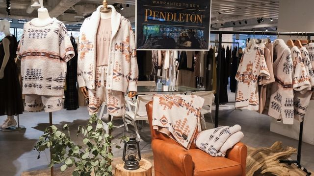 ジェラート ピケ ペンドルトン ネイティブ アメリカン柄 ルームウェア ポンチョなど Antenna アンテナ