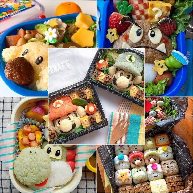 Usjにもエリア登場 幼稚園弁当にぴったりな スーパーマリオ キャラ弁 Antenna アンテナ