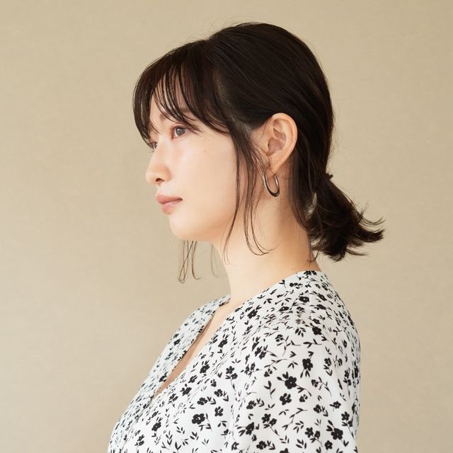 丸顔ボブはaラインで小顔 お洒落度up 梅雨時期にうれしいまとめ髪ヘアアレンジも 21最新ヘアスタイル Antenna アンテナ