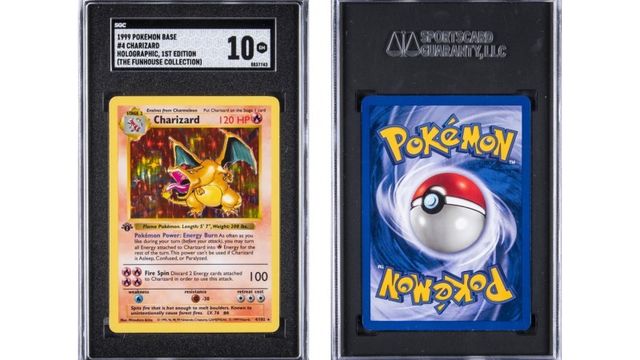 ポケモンカード の初期版リザードンが史上最高額の3 800万円で落札される Antenna アンテナ