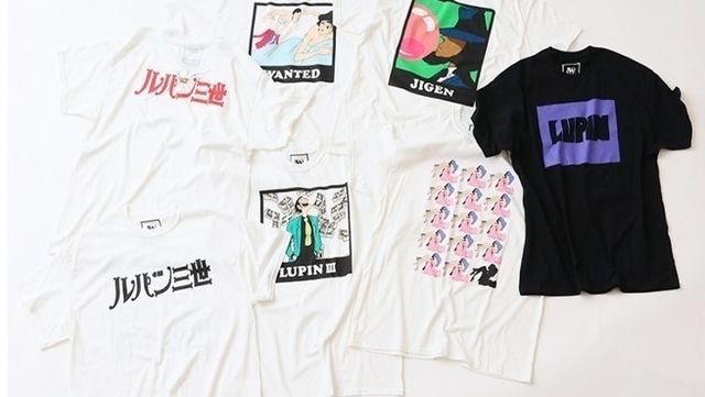 ジャーナル スタンダードの ルパン三世 コラボtシャツ 次元大介のクールな横顔イラストなど Antenna アンテナ
